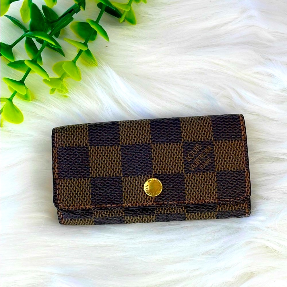 Louis Vuitton Damier Ebene Key‎ Holder